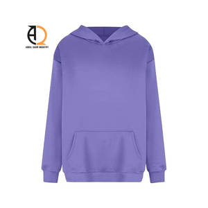 Pull à capuche pour femme, couleur unie, tricoté, décontracté, long, pour l'hiver et l'automne - Product Image 5