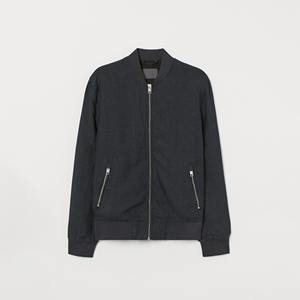 Nouveauté Tissu Léger Hiver Coupe-Vent Bomber Veste Haute Qualité Logo Personnalisé Sportswear Col Montant Motif Décoration - Product Image 1