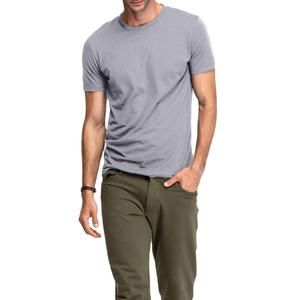 Camiseta personalizada para hombre de alta calidad 100% algodón gimnasio usa ropa de calle estilo Hip Hop logotipo impreso de talla grande camisetas Casuales - Product Image 1