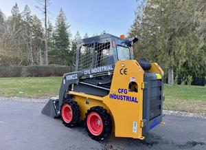 Envío Gratuito, Minicargadora CFG KRW232 de 30 hp, Motor con Certificación CE y EPA, Minicargadora Diesel/Gasolina con Ruedas, Minicargadora de Orugas para Todo Terreno - Product Image 5