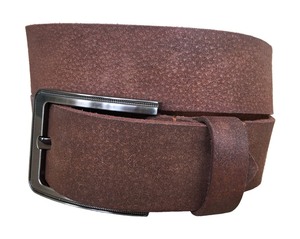 Couleur marron en gros de haute qualité robe en cuir de vachette ceinture en cuir véritable pour hommes célèbre marque ceinture de luxe USA - Product Image 1