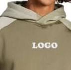 Chaqueta Ligera de Invierno para Hombre, Estilo Letterman, con Cuello Alto, Logotipo Frontal, Color y Logotipo Personalizables, 100% Algodón Transpirable - Product Image 2