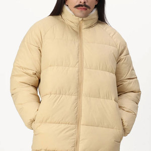 Manteaux en duvet à séchage rapide avec fermeture à glissière pour hommes vestes en duvet d'extérieur légères et solides personnalisées avec col à capuche - Product Image 5