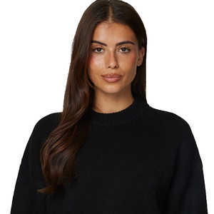 Wholesale Custom Logo Terry Women's Casual Crewneck Striped 100% Polyester Anti-Shrink Autumn Winter Spring <b>Long</b> <b>Sweatshirt</b> - Product Image 4