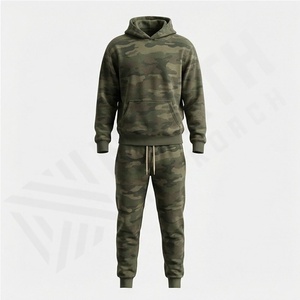 Chándales Deportivos Casuales Personalizados de Alta Calidad para Hombre, 100% Algodón, Cuello con Capucha, Transpirables, Corte Regular - Product Image 1