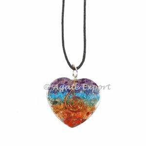 จี้หินบำบัดรูปหัวใจจี้กุหลาบแกะสลักเพื่อการรักษา - Product Image 5