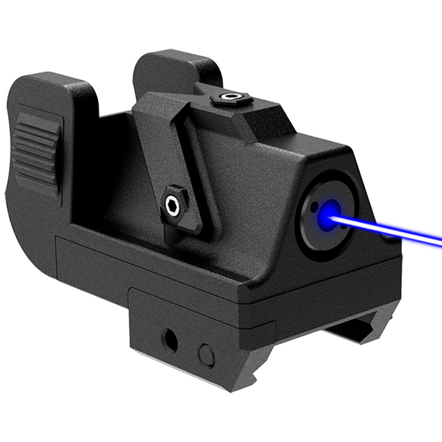 MUST WIN Tactical Outdoor Sport Hunting Accessories High-end MINI Compact Nylon Blue Laser Sight