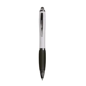Penna Personalizzata Bianca 15821 con Impugnatura Gommata, Gadget Promozionale - Product Image 3