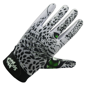 ถุงมือฟุตบอลแบบอเมริกันนุ่มใส่สบายมีคุณสมบัติเหนียวและโลโก้ตามสั่ง - Product Image 2