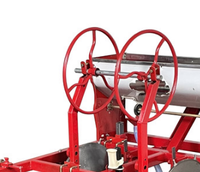 Machine de paillage de film automotrice agricole Machine de laminage de faîte de quinze trente centimètres de haut
