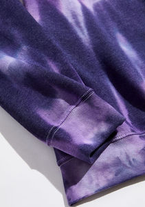 Venta al por mayor OEM Tie Dye hombres sudadera transpirable suave cómodo forrado algodón Casualwear Tie Dye sudadera sudaderas con capucha - Product Image 4