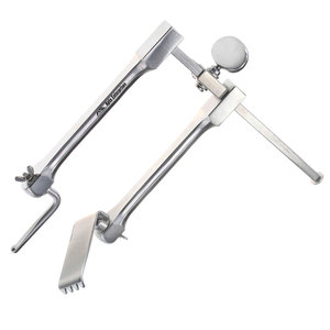 Ensemble de rétracteurs pour discectomie lombaire Caspar Premium, manuel, en acier inoxydable, instrument chirurgical durable, garantie à vie - Product Image 1