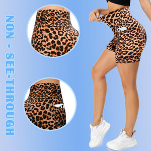 Logo personnalisé femmes Scrunch Sexy Butt Workout Yoga Shorts Stretch Fitness Gym Booty Shorts Butt Lift Yoga Shorts - Product Image 6