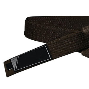 Cinturón de BJJ Personalizado de Última Tendencia con Franjas Bordadas de Grado, 100% Algodón, Accesorio Personalizado para Gi de MMA, Entrenamiento de Artes Marciales - Product Image 2