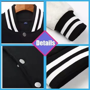 Vente en gros de nouvelle veste universitaire élégante pour hommes design de bombardier personnalisable avec logo veste personnalisée à la mode à bas prix - Product Image 6