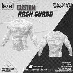 MMA Rushguard personnalisé Rash Guard entièrement sublimation BJJ Arts martiaux porter personnalisé pour l'entraînement et la compétition - Product Image 2