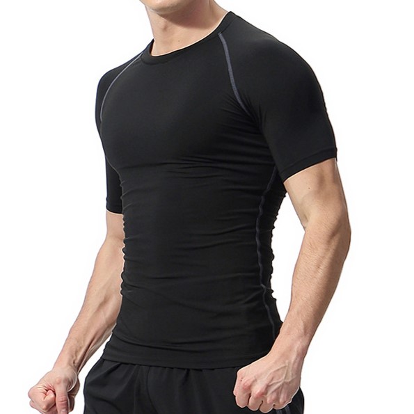 Black with Gray Stitching