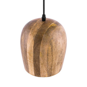 Lampe suspendue en bois au Design moderne, taille personnalisée, meilleure qualité, décoration Simple, fournitures, pendentif en bois en métal indien - Product Image 4