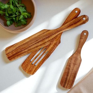 Gadgets de cuisine et outils utiles Spatule en bois pour la maison et le restaurant accessoires de cuisine ustensile en bois - Product Image 5