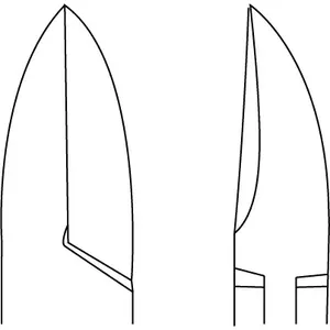 ที่ตัดเล็บมือแบบตรง ขนาด 5 1/2 นิ้ว ปากตัดหนา พร้อมด้ามจับแบบมีร่อง - Product Image 2