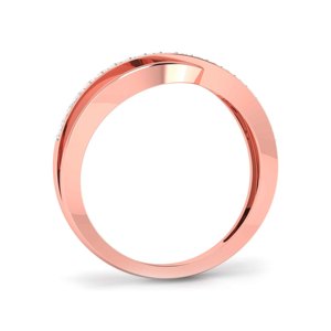 Elegante anillo de diamantes para mujer 14K 18K oro sólido joyería fina para uso diario y regalos - Product Image 6