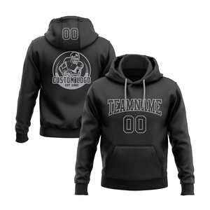 Sudaderas sólidas personalizadas a granel personalizar con su logotipo de texto o foto Servicio OEM disponible para diseños únicos - Product Image 3