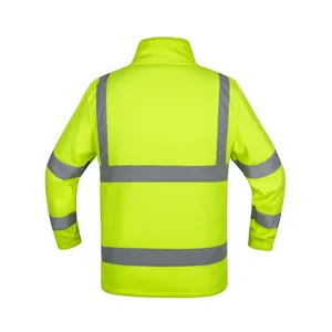 Veste polaire haute visibilité personnalisée, vêtements de travail, sweats à capuche et sweat-shirts promotionnels - Product Image 2