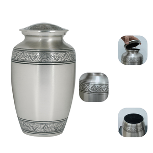 Affordable Quality Handcrafted Keepsake <b>Large</b> Cremation <b>Urn</b> For Human Ashes Funeral Memorial Brass Token Customized Adult <b>Urns</b> - Product Image 4