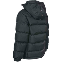 Manteau en duvet d'oie rembourré matelassé à capuche amovible et détachable pour hommes Canada Parka Manteau en duvet Veste