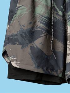 Shorts de sport en gros à séchage rapide et respirants pour l'entraînement, le fitness et la course en extérieur - Product Image 3