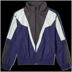 Survêtement en nylon 100% à la mode avec logo OEM pour hommes, coupe-vent décontracté, ensemble de 2 pièces, survêtements patchwork à blocs de couleurs pour l'hiver - Product Image 6