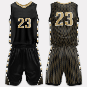 Ensemble d'uniformes de basketball réversible en polyester imprimé de haute qualité 2026 – Personnalisez votre équipe – Séchage rapide – Short d'été unisexe certifié BSCI - Product Image 1