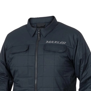 Venta al por mayor personalizado acolchado ligero aislado impermeable a prueba de viento con capucha Puffer chaqueta cálida invierno moda prendas de vestir exteriores frente - Product Image 3