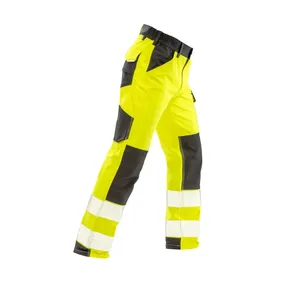 Pantaloni di Sicurezza Elasticizzati Riciclati con Adesivi Riflettenti Sostenibili e Luci - Gadget Promozionali - Product Image 5
