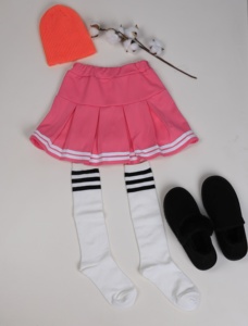 Set di abbigliamento per ragazze coreane di alta qualità tra cui gonna per bambini