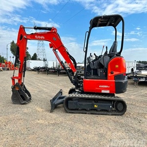 Petit équipement d'excavatrice Kubota KX0334 de qualité supérieure en stock Utilisation de construction d'expédition rapide - Product Image 4