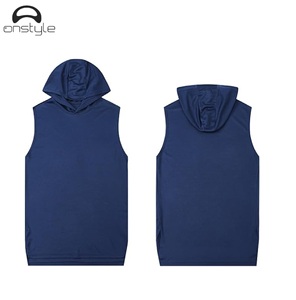 Camiseta sin Mangas para Hombre, para Entrenamiento Físico de Verano, Transpirable, de Secado Rápido, Ligera, Chaleco Muscular, Opción de Logotipo Personalizado, Ejercicio en el Gimnasio - Product Image 1