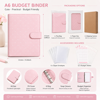 Cuaderno de Planificación Financiera Personalizado A5 de Hojas Sueltas con Tapa Dura de Cuero, Libro de Registro de Trabajo con Múltiples Ranuras, Cuaderno de Contabilidad Transfronterizo