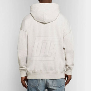 เสื้อมีฮู้ดลายนูนของผู้ชายเสื้อมีฮู้ดลำลองปักลายสไตล์สตรีทแฟชั่นสวมใส่สบาย - Product Image 3