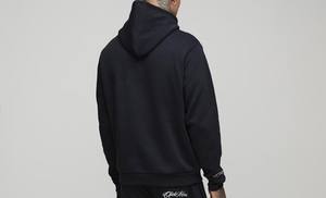 Pull-over personnalisé sweat à capuche imprimé coupe ajustée sweats à capuche en coton épais 400gsm fabriqués au Pakistan - Product Image 3