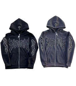 Pantalones Deportivos de Felpa con Logotipo Personalizado, Transpirables, 100% Algodón, Dobladillo sin Rematar, con Capucha, para Hombre, para Invierno - Product Image 5