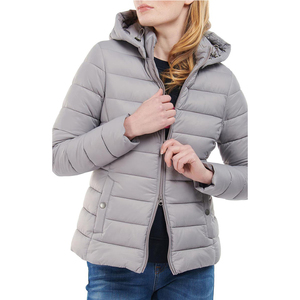 Chaqueta con relleno de plumón de pato para mujer, abrigo cortavientos de alta calidad - Product Image 2