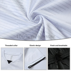 Chất Lượng Hàng Đầu Tùy Chỉnh Lý Do Mới Bóng Đá Jersey Bóng Đá T-Shirt In Tên Và Số Bóng Đá Mặc Cho Nam Giới - Product Image 5