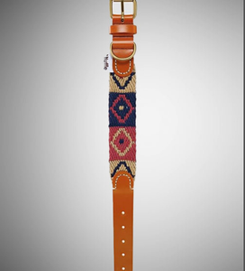 Collar de perro de cuero verde de alta calidad para galgo y Whippet - Product Image 1