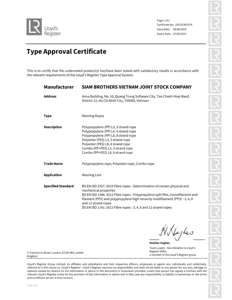 Fabriquée en usine, la corde Danline robuste Résistance fiable pour les tâches exigeantes Fabriqué au Vietnam - Product Image 4