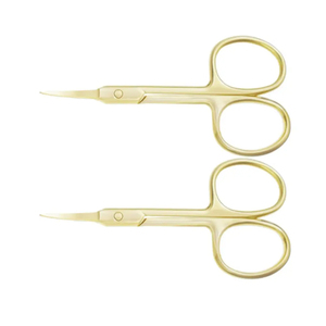 Tijeras para cutículas de uñas de acero al carbono de calidad Superior con mango de cerámica, tijeras de salón de belleza con acabado de pulido de punta de hoja afilada - Product Image 5