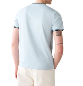 Camiseta de algodón de rendimiento de alta calidad para hombre, ropa suave y cómoda para todo el día, colección de verano, tela de punto - Product Image 2