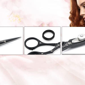 Tijeras de corte de pelo hechas a medida, para peluquería, salón de acero inoxidable, precio al por mayor - Product Image 6