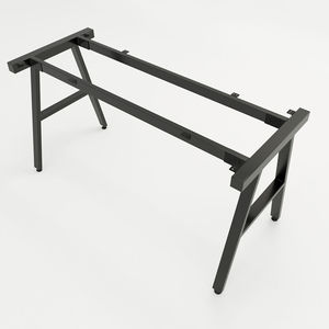 SFAC001 Simple <b>Computer</b> <b>Desk</b> High Quality Rubberwood with Iron A-Frame Legs - Product Image 6
