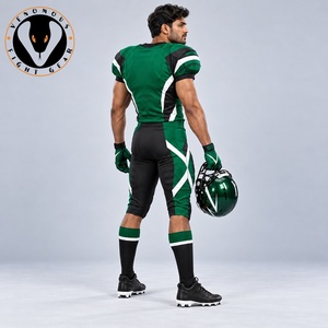 Uniforme de football américain moderne conçu avec un tissu sportif léger et une construction flexible pour l'entraînement et la compétition - Product Image 3